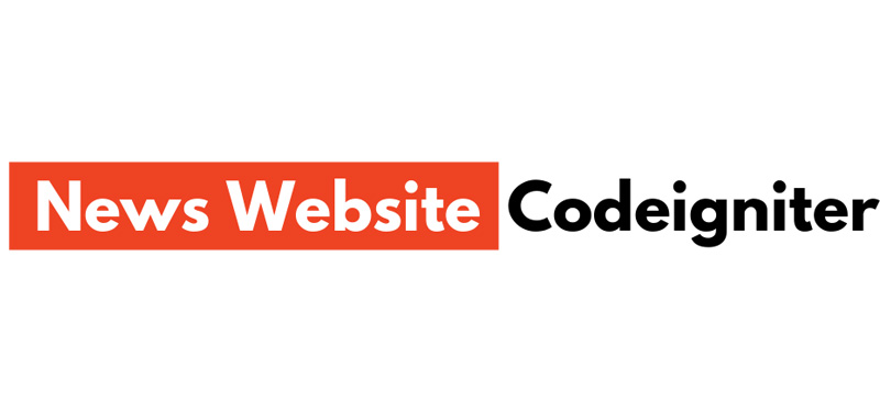 News Website using Codeigniter